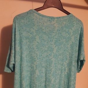 LULAROE NWOT PAISLEY IRMA mint paisely M